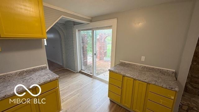 252 Ringwood Way, Anderson, IN 46013 - kitchen with light wood-type flooring