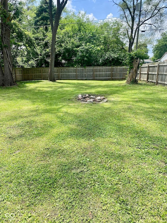 3464 N Bancroft St, Indianapolis, IN 46218 - view of fenced backyard