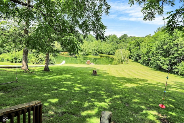 1155 Cope Rd, Martinsville, IN 46151 - view of property's community featuring a water view and golf course view