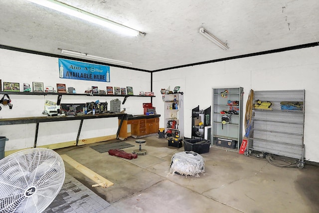 1155 Cope Rd, Martinsville, IN 46151 - garage featuring a workshop area
