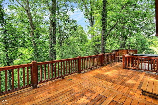 1155 Cope Rd, Martinsville, IN 46151 - view of wooden terrace