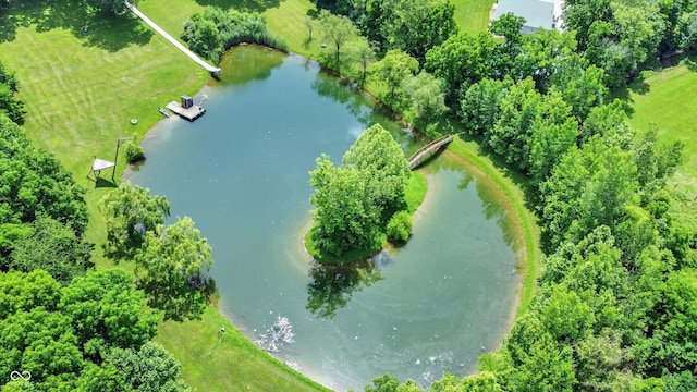 1155 Cope Rd, Martinsville, IN 46151 - drone / aerial view of a large body of water
