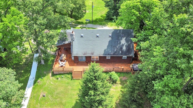 1155 Cope Rd, Martinsville, IN 46151 - view from above of property