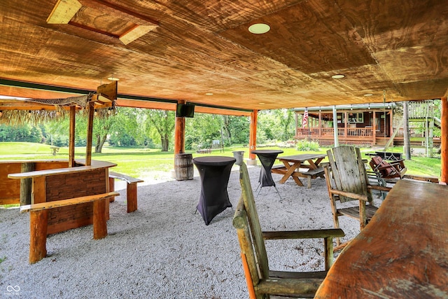 1155 Cope Rd, Martinsville, IN 46151 - view of patio