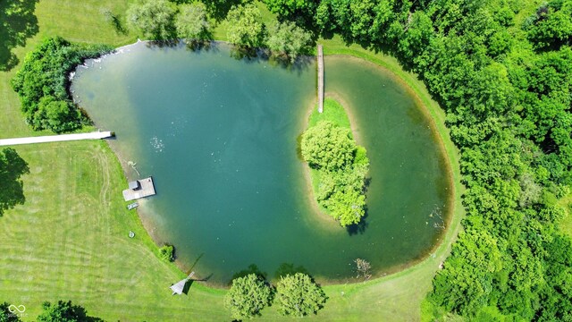 1155 Cope Rd, Martinsville, IN 46151 - aerial view of a nearby body of water