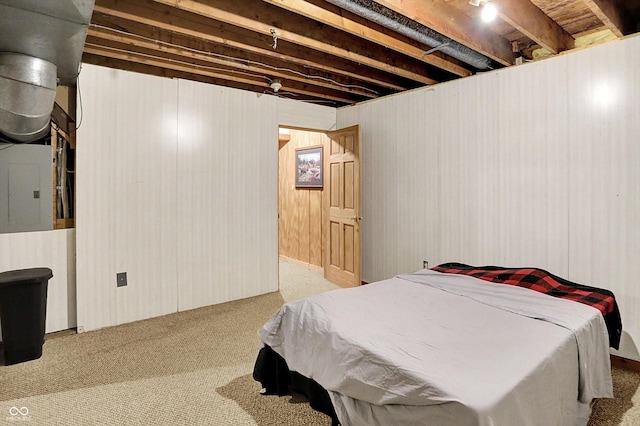 1155 Cope Rd, Martinsville, IN 46151 - carpeted bedroom featuring electric panel
