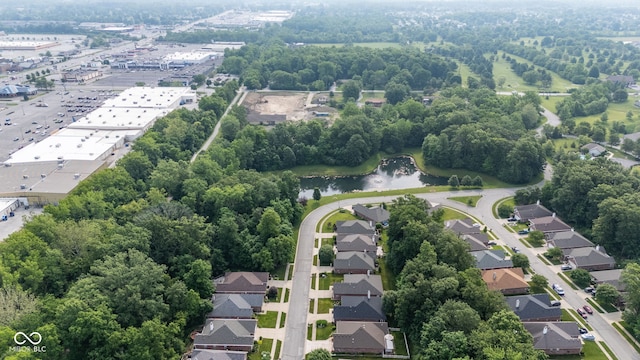 9735 Woodsong Ln, Indianapolis, IN 46229 - view of property location with a nearby body of water and nearby suburban area