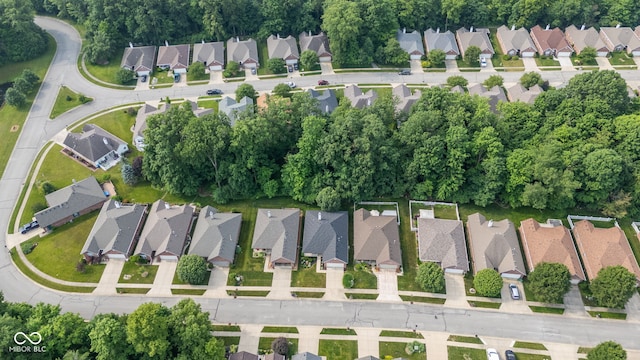 9735 Woodsong Ln, Indianapolis, IN 46229 - view of property location with nearby suburban area
