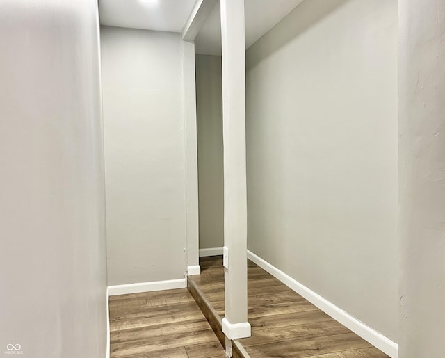 15841 E 265 N, Columbus, IN 47203 - detailed view of wood finished floors and baseboards