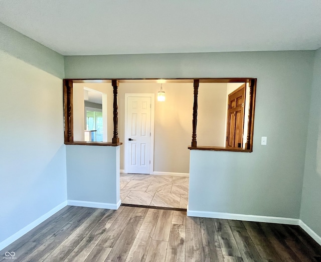 15841 E 265 N, Columbus, IN 47203 - unfurnished room with wood finished floors and baseboards