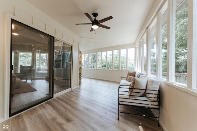 14407 Bryn Mawr Dr, Fishers, IN 46038 - sunroom / solarium with plenty of natural light and wood finished floors