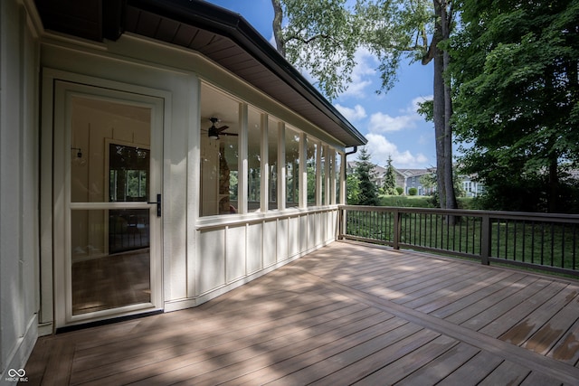 14407 Bryn Mawr Dr, Fishers, IN 46038 - view of deck