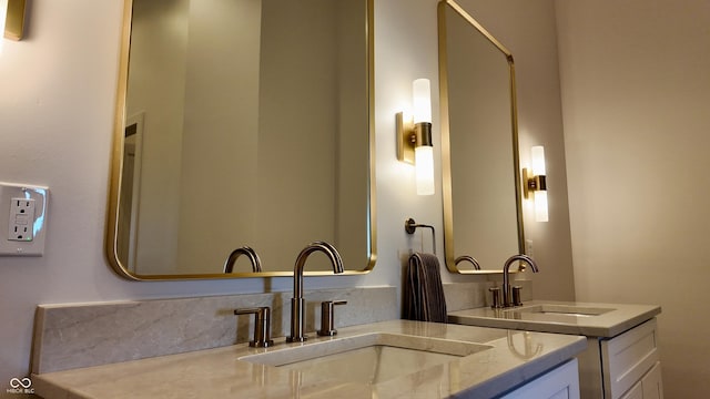925 Veterans Way Unit 101, Carmel, IN 46032 - full bathroom with double vanity