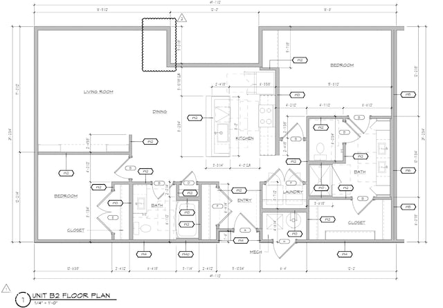 925 Veterans Way Unit 101, Carmel, IN 46032 - view of home floor plan