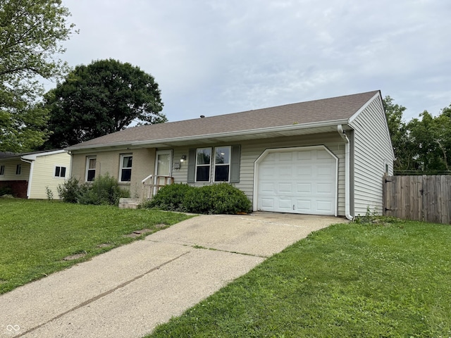 1816 Hemlock Ln, Plainfield, IN 46168 - single story home featuring a garage and driveway