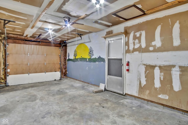 168 Midway Ct S, Hope, IN 47246 - view of garage