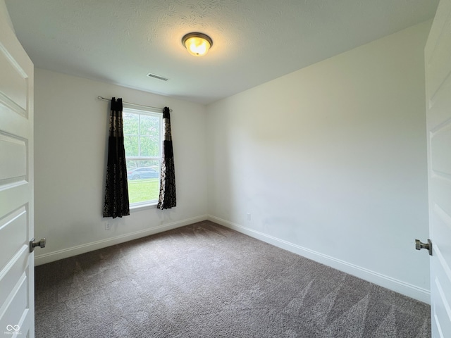 980 S Raylee Garden Dr, New Palestine, IN 46163 - carpeted empty room with baseboards and a textured ceiling