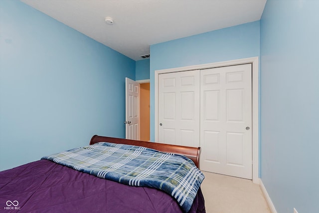 11074 Galley Way, Fishers, IN 46040 - bedroom featuring carpet flooring and a closet