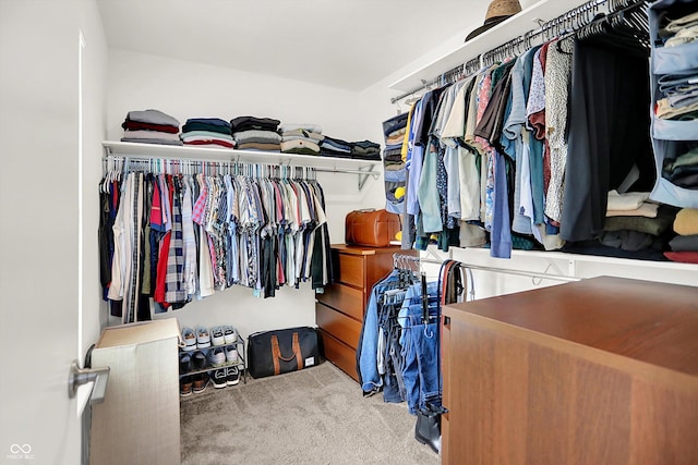 2720 Guilford Ave, Indianapolis, IN 46205 - walk in closet featuring carpet floors