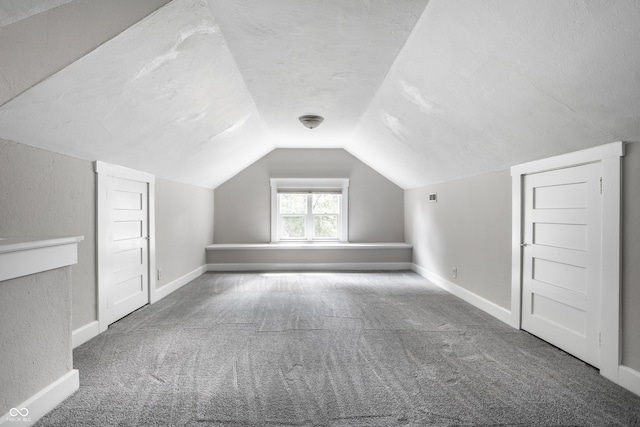 4904 N Washington Blvd, Indianapolis, IN 46205 - additional living space with carpet floors and lofted ceiling