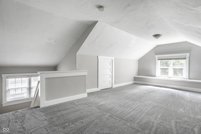 4904 N Washington Blvd, Indianapolis, IN 46205 - additional living space featuring carpet and lofted ceiling