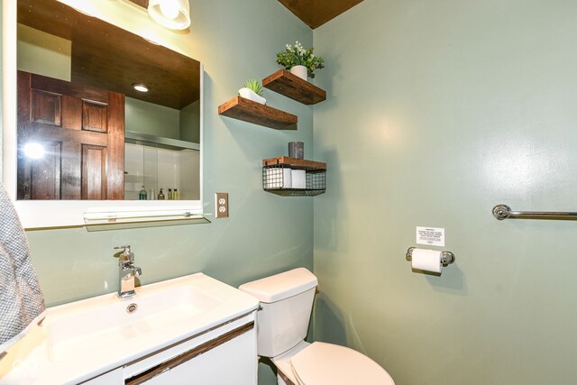 1624 Riley Rd, Lebanon, IN 46052 - bathroom with vanity and an enclosed shower