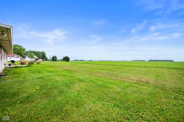 10500 S County Road 200 W, Muncie, IN 47302 - view of grassy yard featuring a view of rural / pastoral area