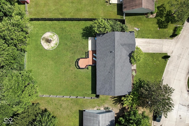 9265 Brunson Run, Indianapolis, IN 46256 - bird's eye view