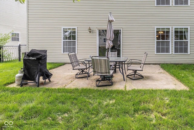 14523 Lee Stewart Ln, Fishers, IN 46038 - view of patio / terrace featuring grilling area
