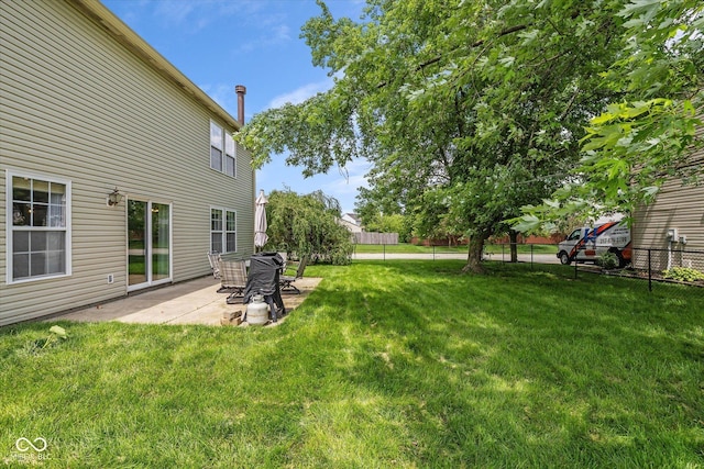 14523 Lee Stewart Ln, Fishers, IN 46038 - view of yard with a patio area