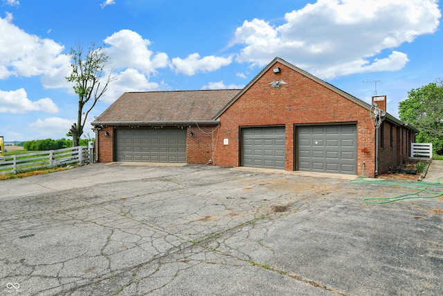 7165 W State Road 252nd Rd W, Edinburgh, IN 46124 - view of garage