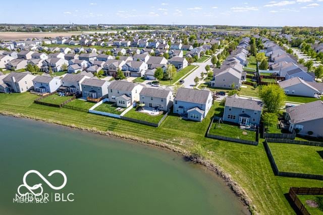 12584 Cold Stream Rd, Noblesville, IN 46060 - aerial perspective of suburban area featuring a nearby body of water