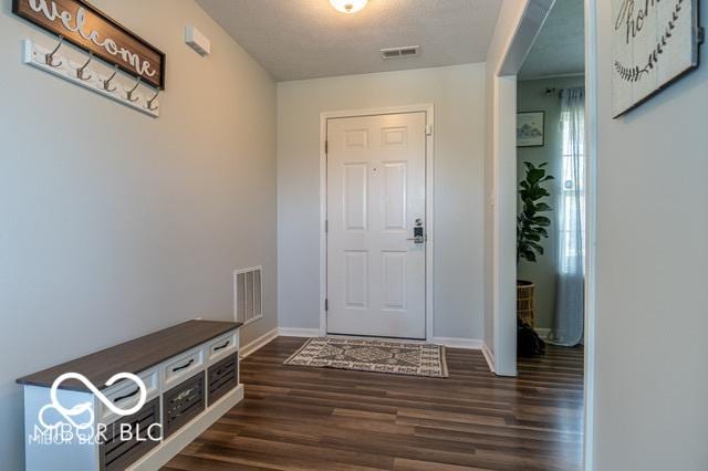 12584 Cold Stream Rd, Noblesville, IN 46060 - mudroom featuring dark wood-style floors and baseboards