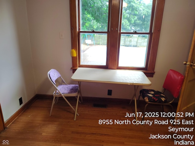 8955 N County Road 925 E, Seymour, IN 47274 - living area featuring wood finished floors