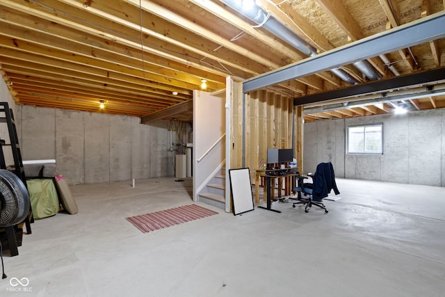 13624 Alston Dr, Fishers, IN 46037 - below grade area featuring stairway