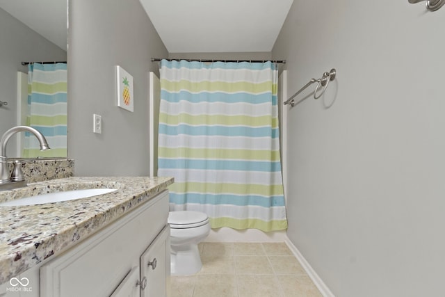 13624 Alston Dr, Fishers, IN 46037 - full bathroom with vanity and tile patterned flooring