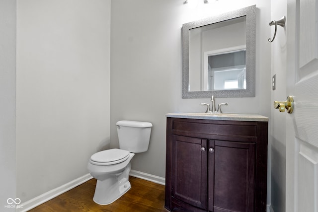 13624 Alston Dr, Fishers, IN 46037 - bathroom featuring vanity and wood finished floors