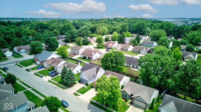 741 Chestnut Ln, Brownsburg, IN 46112 - aerial view of residential area