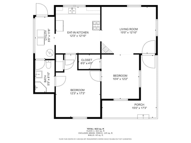 215 N E St, Greensburg, IN 47240 - view of room layout