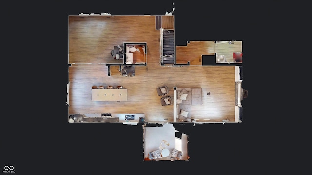 9831 Deering St, Fishers, IN 46037 - view of property floor plan