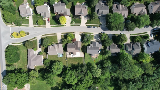 9831 Deering St, Fishers, IN 46037 - aerial view of property and surrounding area featuring nearby suburban area