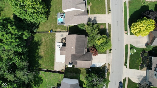 9831 Deering St, Fishers, IN 46037 - aerial view