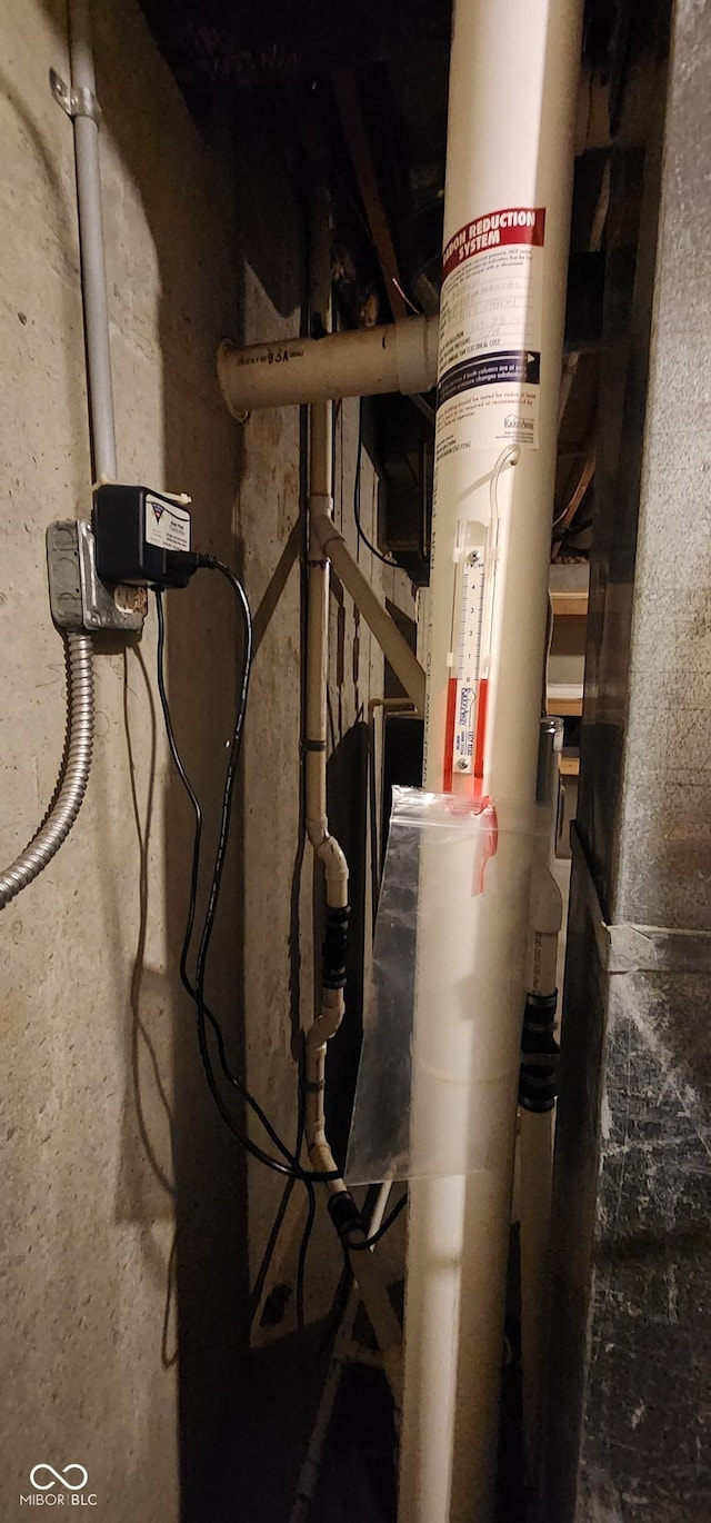 9831 Deering St, Fishers, IN 46037 - view of utilities