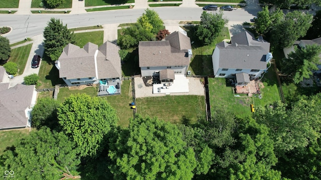 9831 Deering St, Fishers, IN 46037 - aerial overview of property's location with nearby suburban area