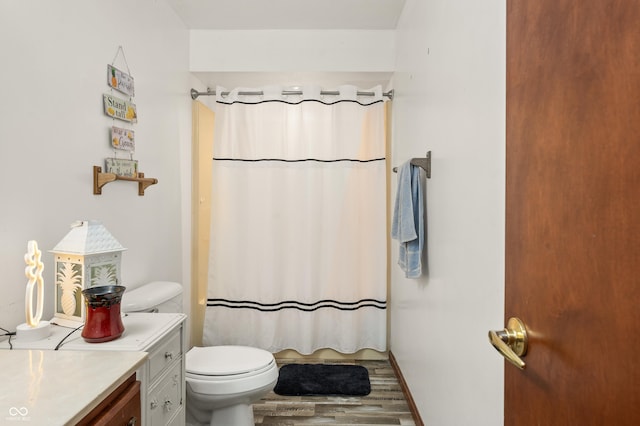 155 Hoover Dr, Princes Lakes, IN 46164 - bathroom featuring vanity and wood finished floors