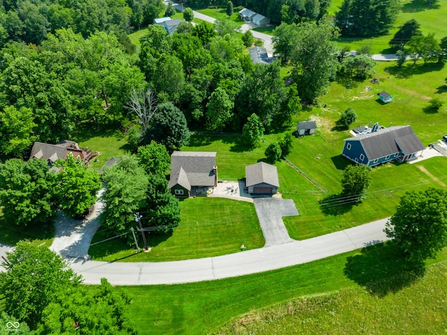 155 Hoover Dr, Princes Lakes, IN 46164 - bird's eye view