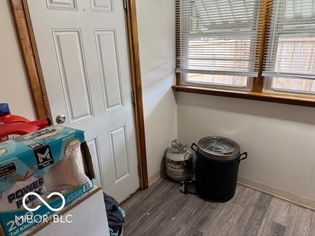 2830 Guilford Ave, Indianapolis, IN 46205 - detailed view of wood finished floors and baseboards