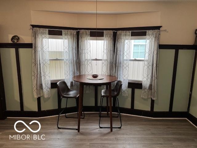 2830 Guilford Ave, Indianapolis, IN 46205 - dining area with wood finished floors