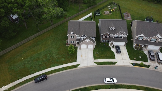 1336 Danielle Rd, Lebanon, IN 46052 - aerial perspective of suburban area