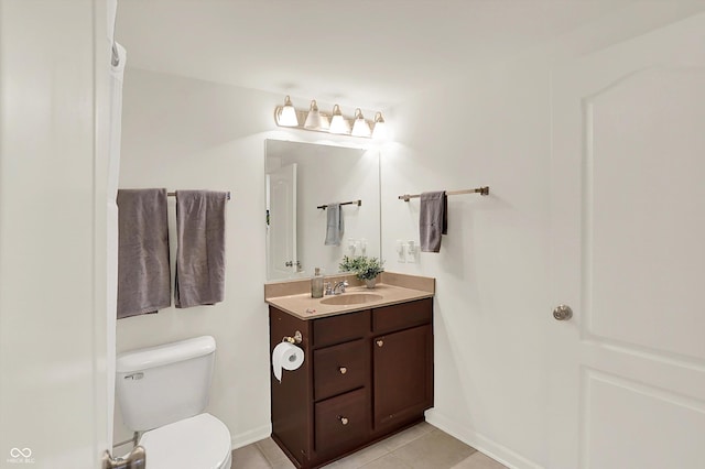 10587 Proposal Pointe Way, Fishers, IN 46040 - bathroom featuring vanity and tile patterned flooring